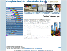 Tablet Screenshot of calilabs.com